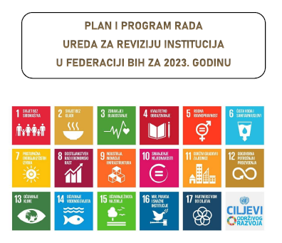 Plan i program rada Ureda za reviziju institucija u FBiH za 2023. godinu