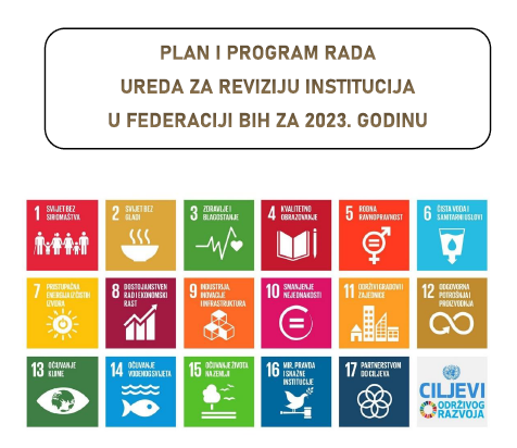 Plan i program rada Ureda za reviziju institucija u FBiH za 2023. godinu