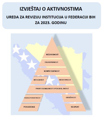 Izvještaj o aktivnostima Ureda za reviziju institucija u Federaciji BiH za 2023. godinu.
